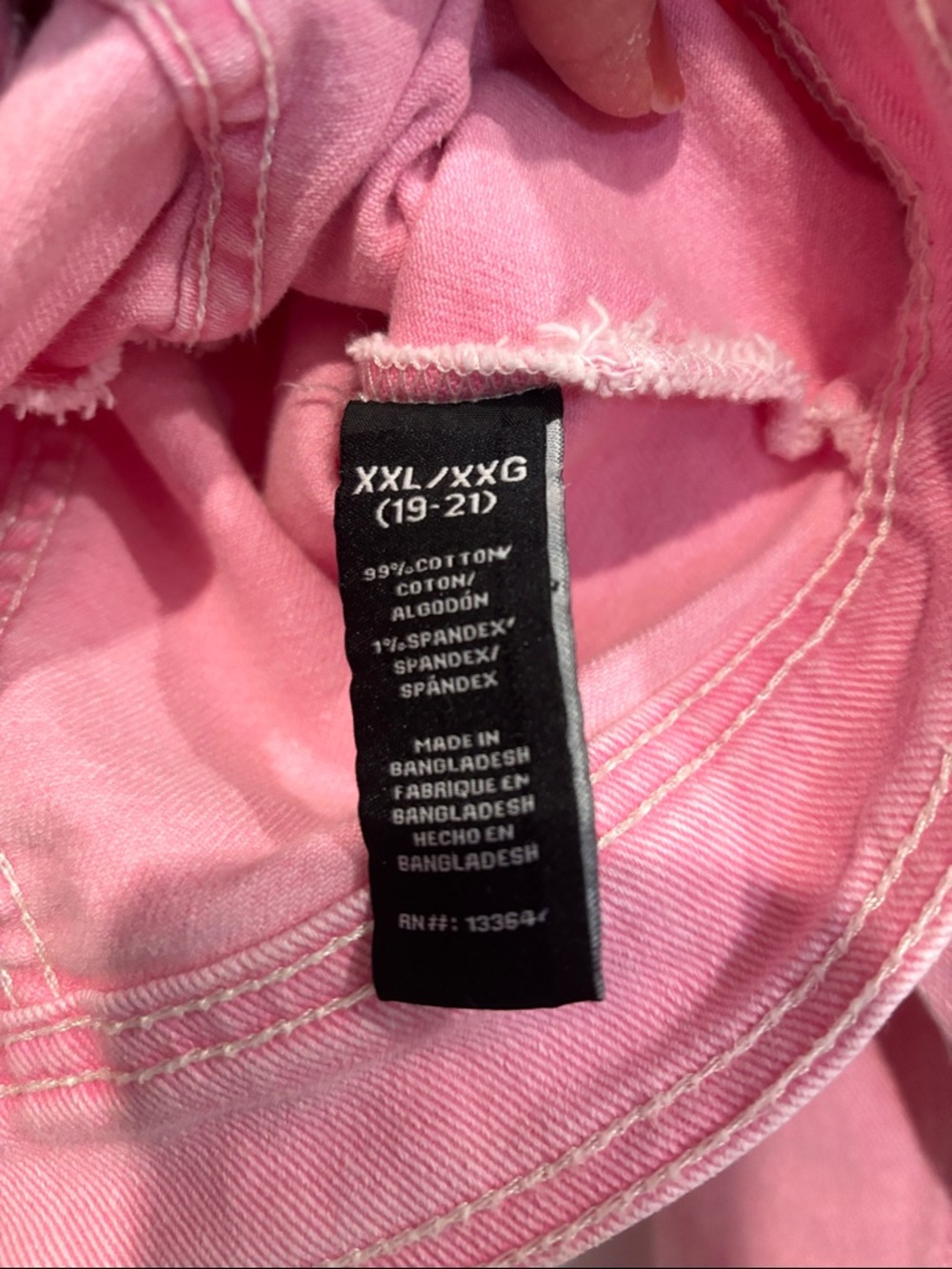 Pink Jean Jacket - Picture 2 of 4